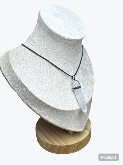 pendentif selenite | 5gr 5x1cm