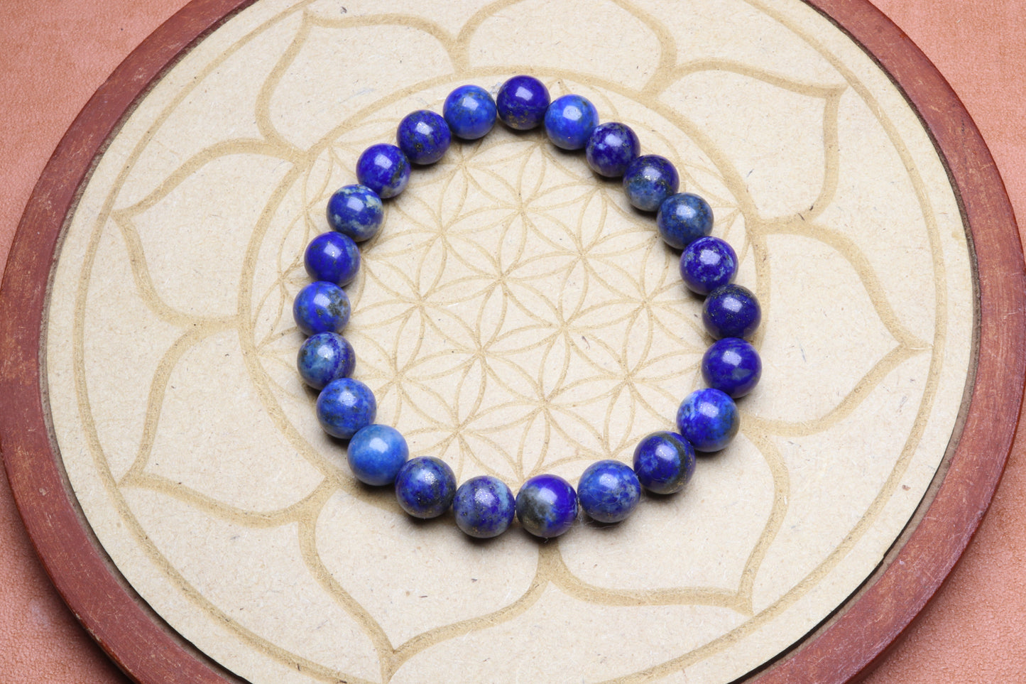 Bracelet Lapis Lazuli 8 mm