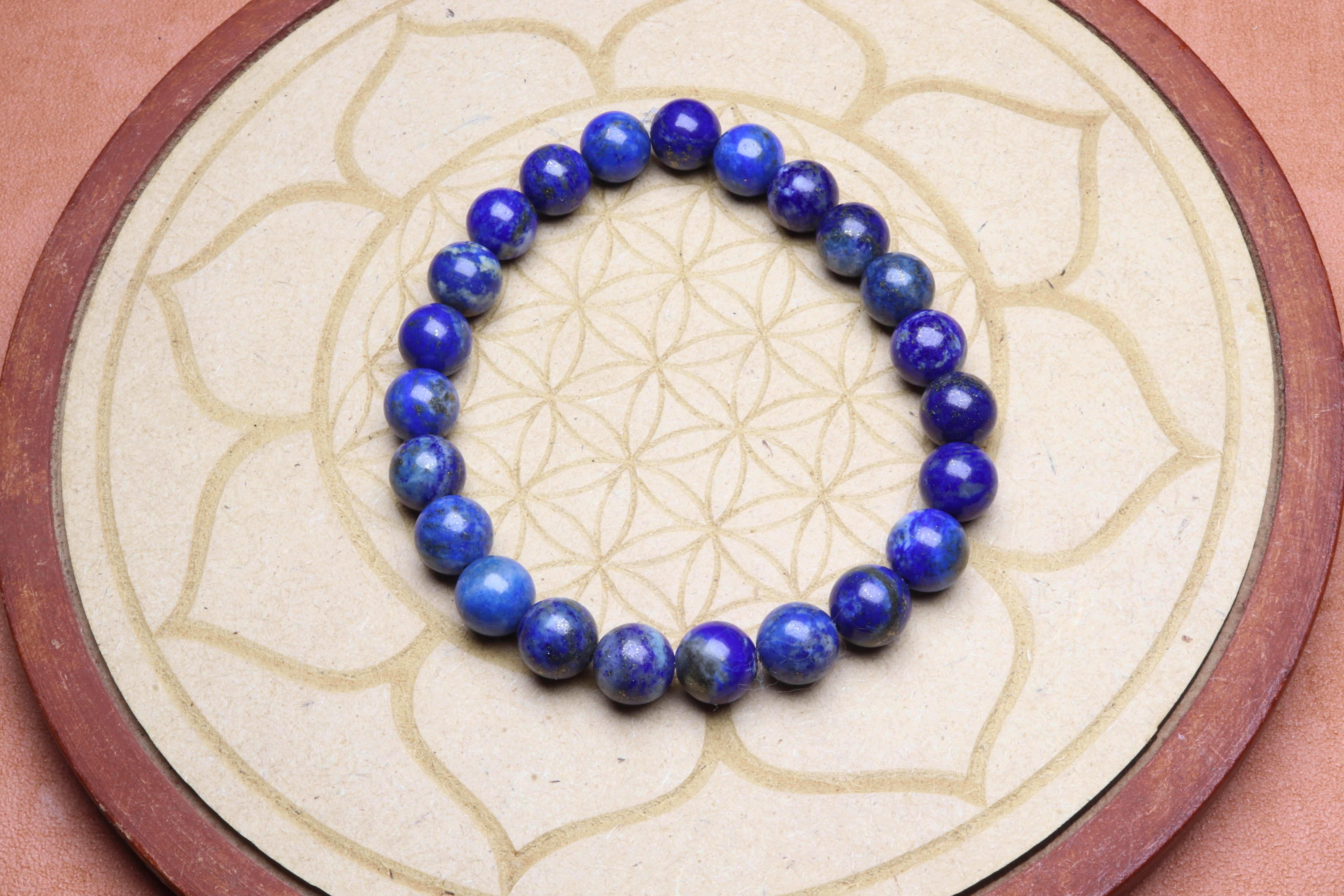 Bracelet Lapis Lazuli 8 mm