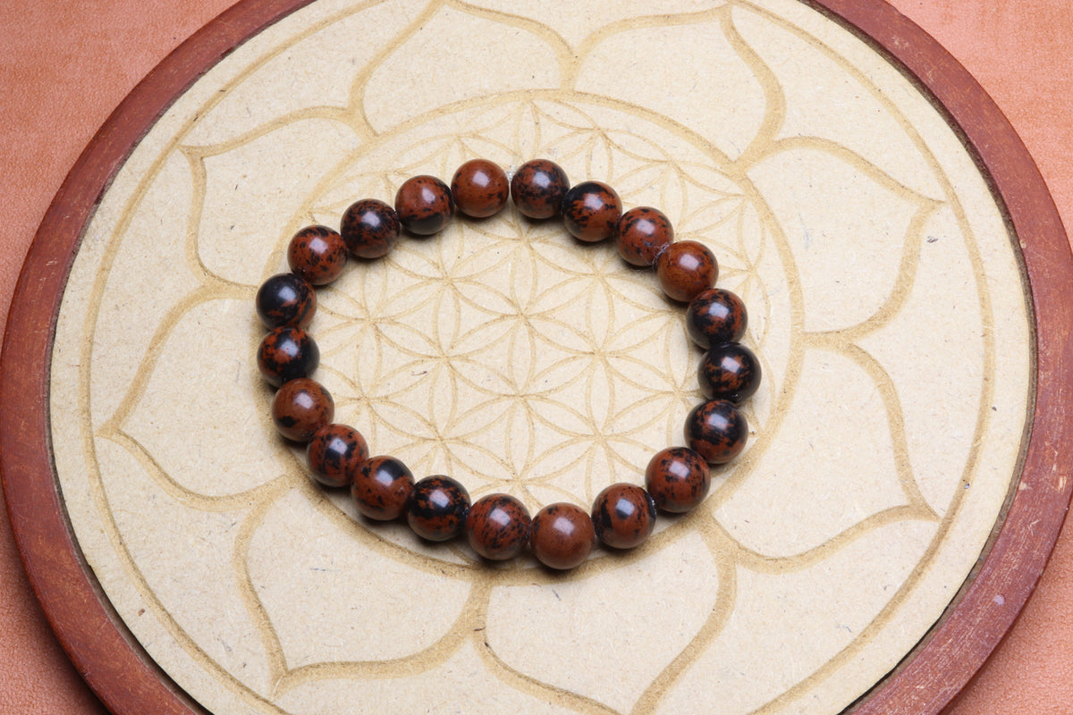 Bracelet Obsidienne Acajou – photo 4