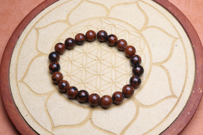 Bracelet Obsidienne Acajou – photo 4