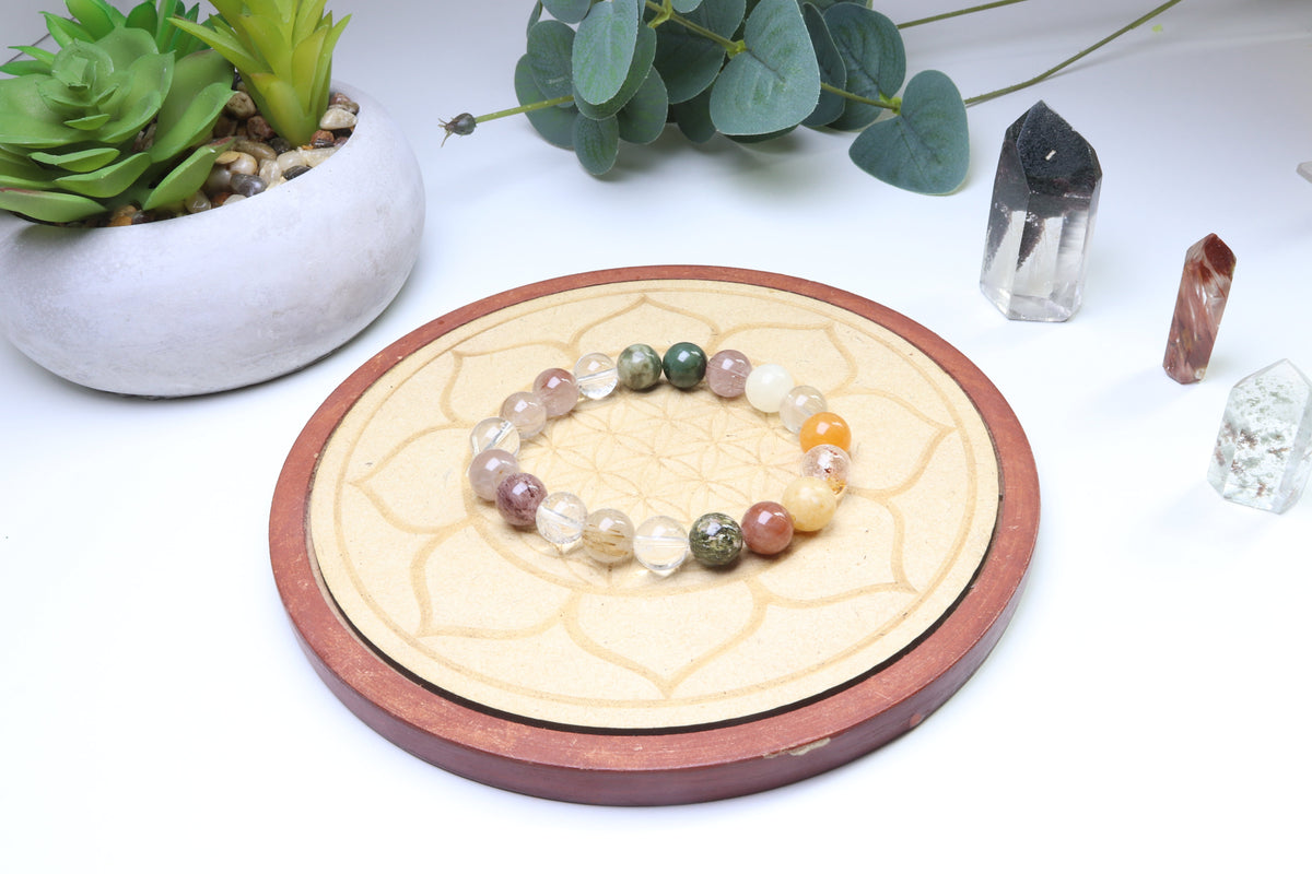 Bracelet Quartz à Inclusions