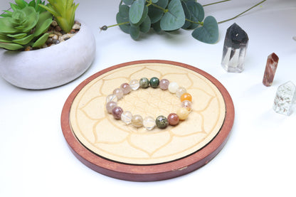 Bracelet Quartz à Inclusions