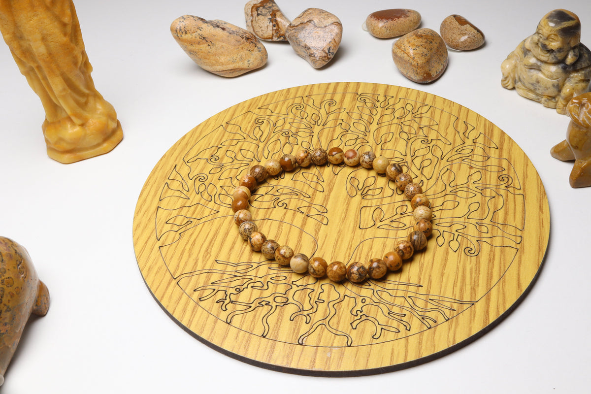 Bracelet Jaspe Paysage – photo 4