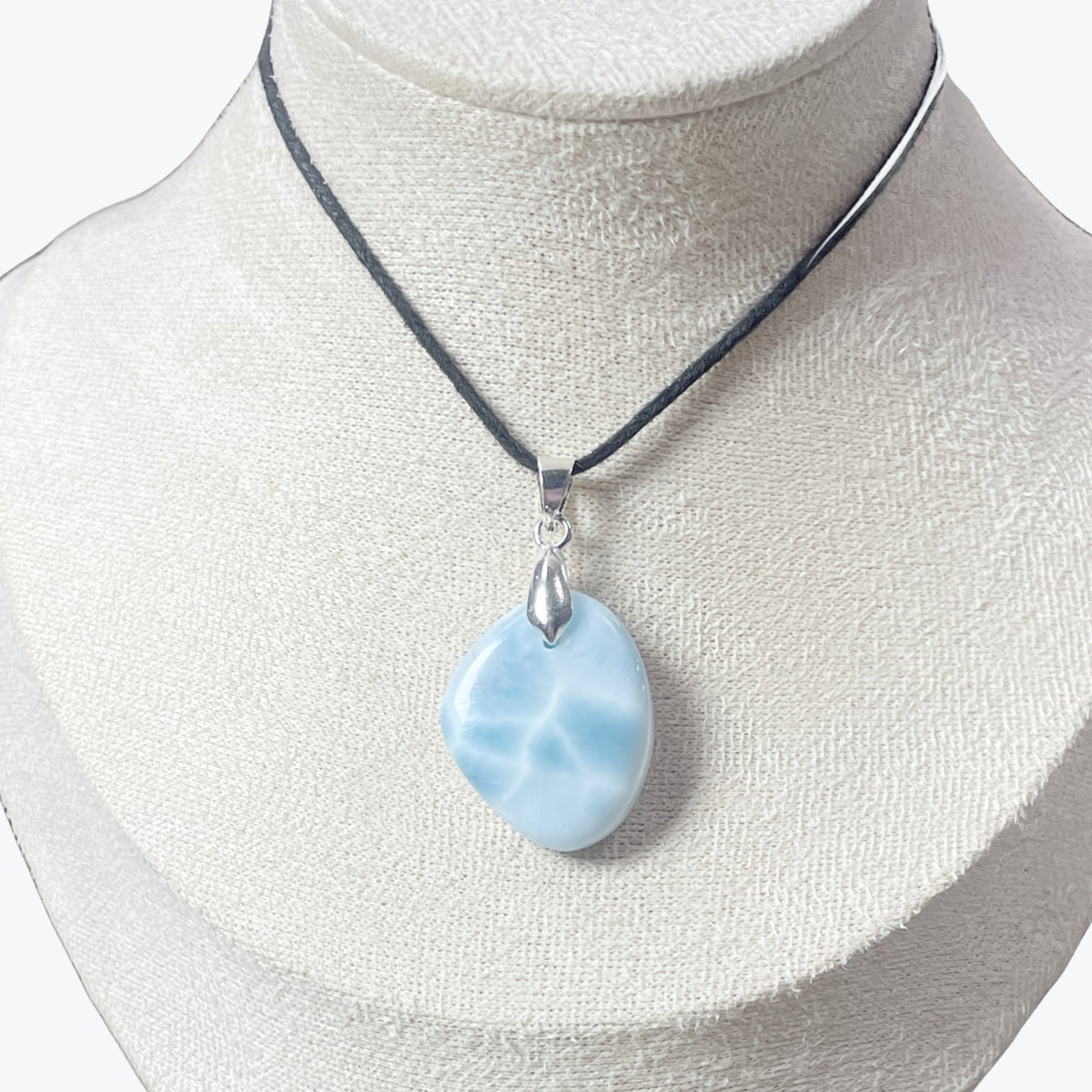 Pendentif Larimar Goutte – photo 3