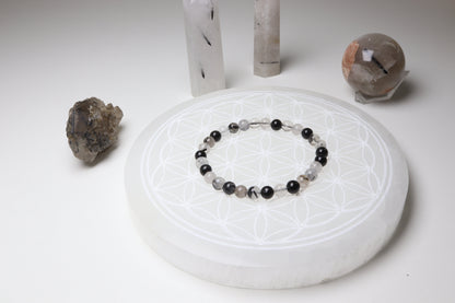 Bracelet Quartz Tourmaline