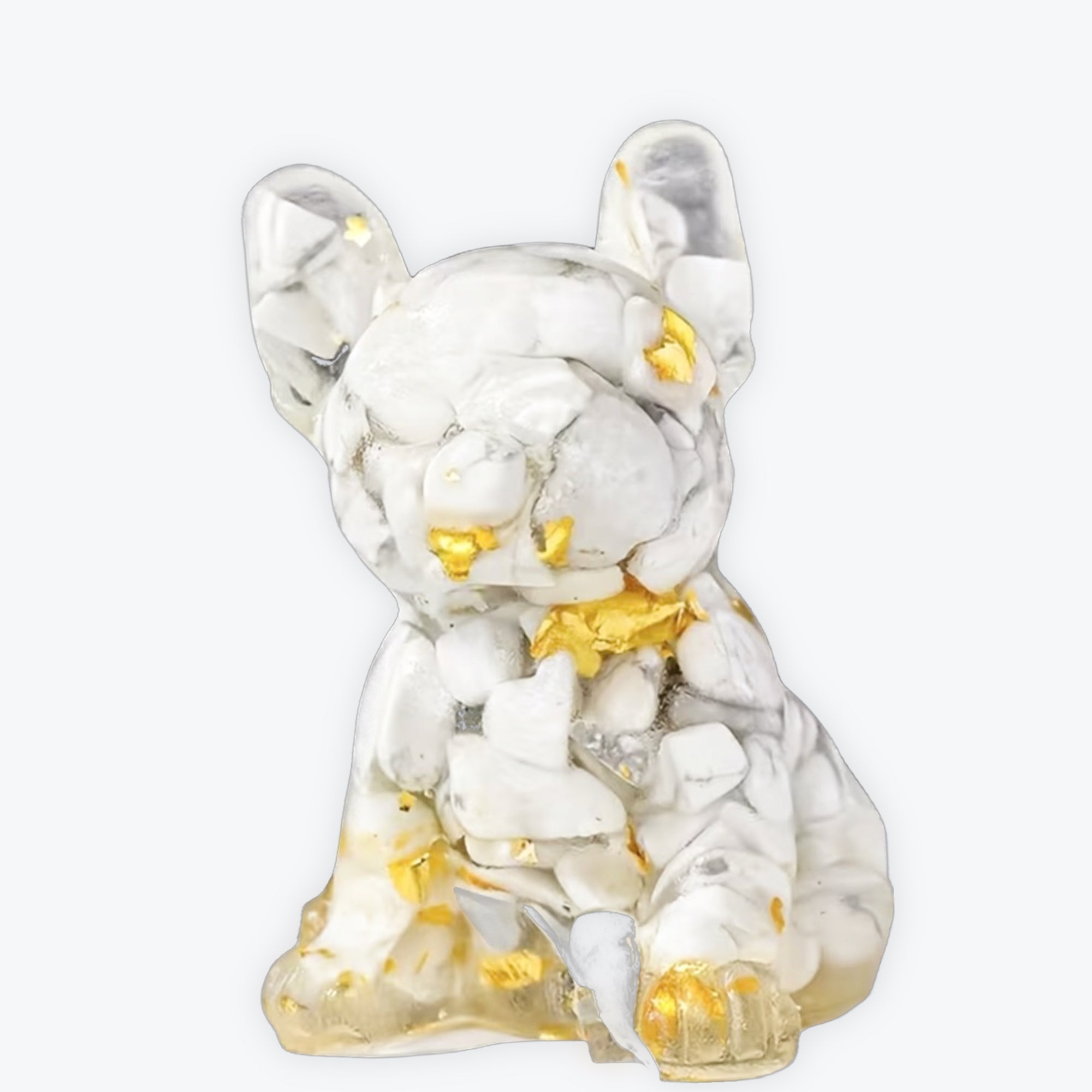 Figurine en résine Bulldog | 5,5cm - Howlite