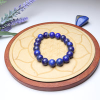 Bracelet Lapis Lazuli 12 mm