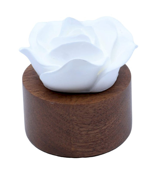 Diffuseur HE Rose Blanche 6cm