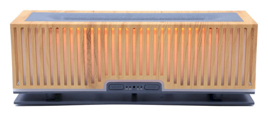 Diffuseur HE Rectangle Bois Strié 25cm