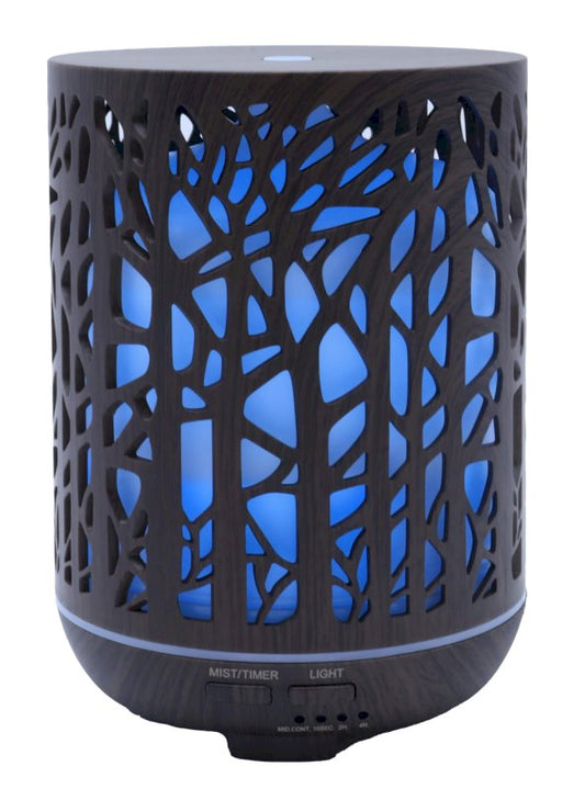 Diffuseur HE Cylindre Noir Forêt 17cm