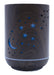 Diffuseur HE Cylindre Noir Lune & Etoiles 17cm
