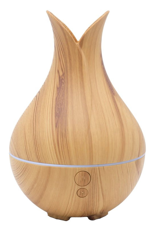 Diffuseur HE Vase Bois 19cm