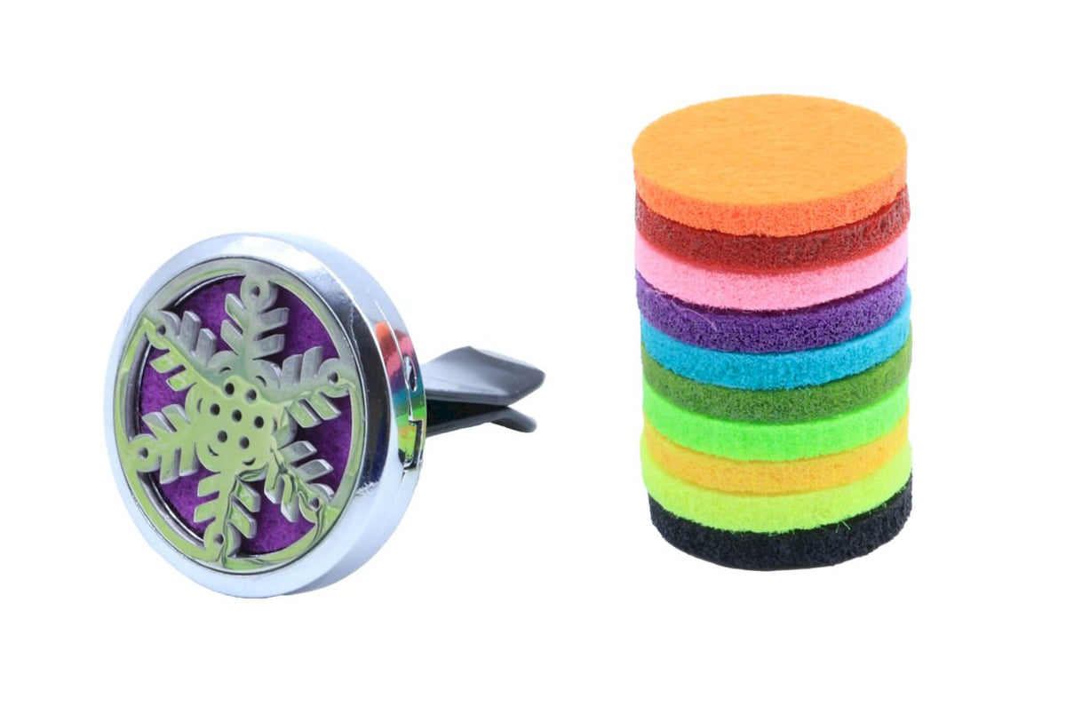Kit Diffuseur Huiles Essentielles Voiture — Flocon bis