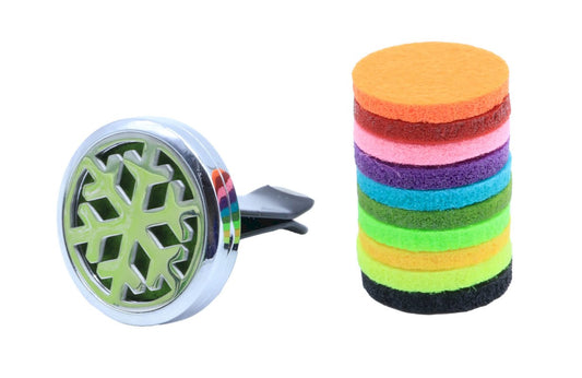 Kit Diffuseur Huiles Essentielles Voiture — Flocon