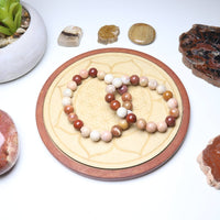 Bracelet Bois Fossile