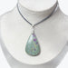 Pendentif Rubis sur fuschite ovale