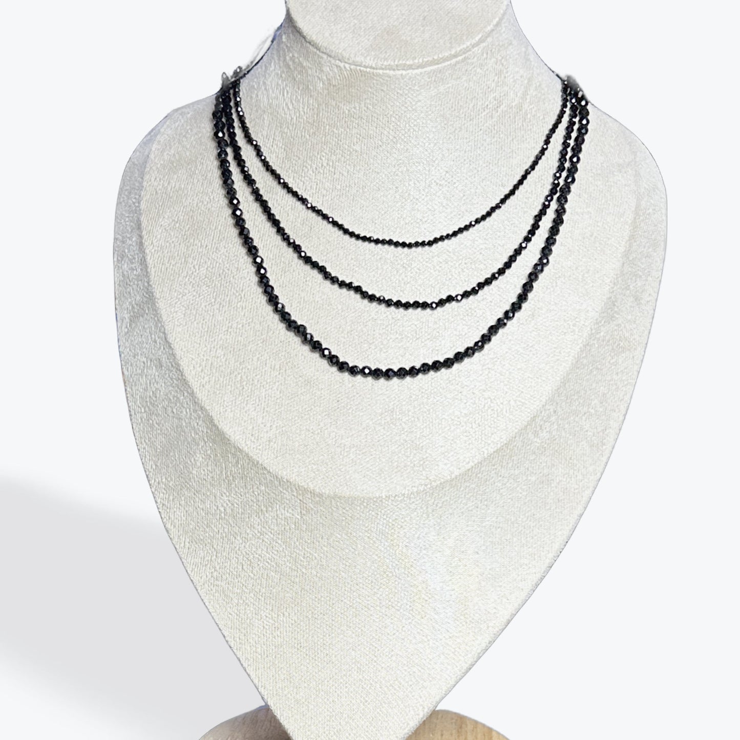 Collier Spinelle Facetté - 4