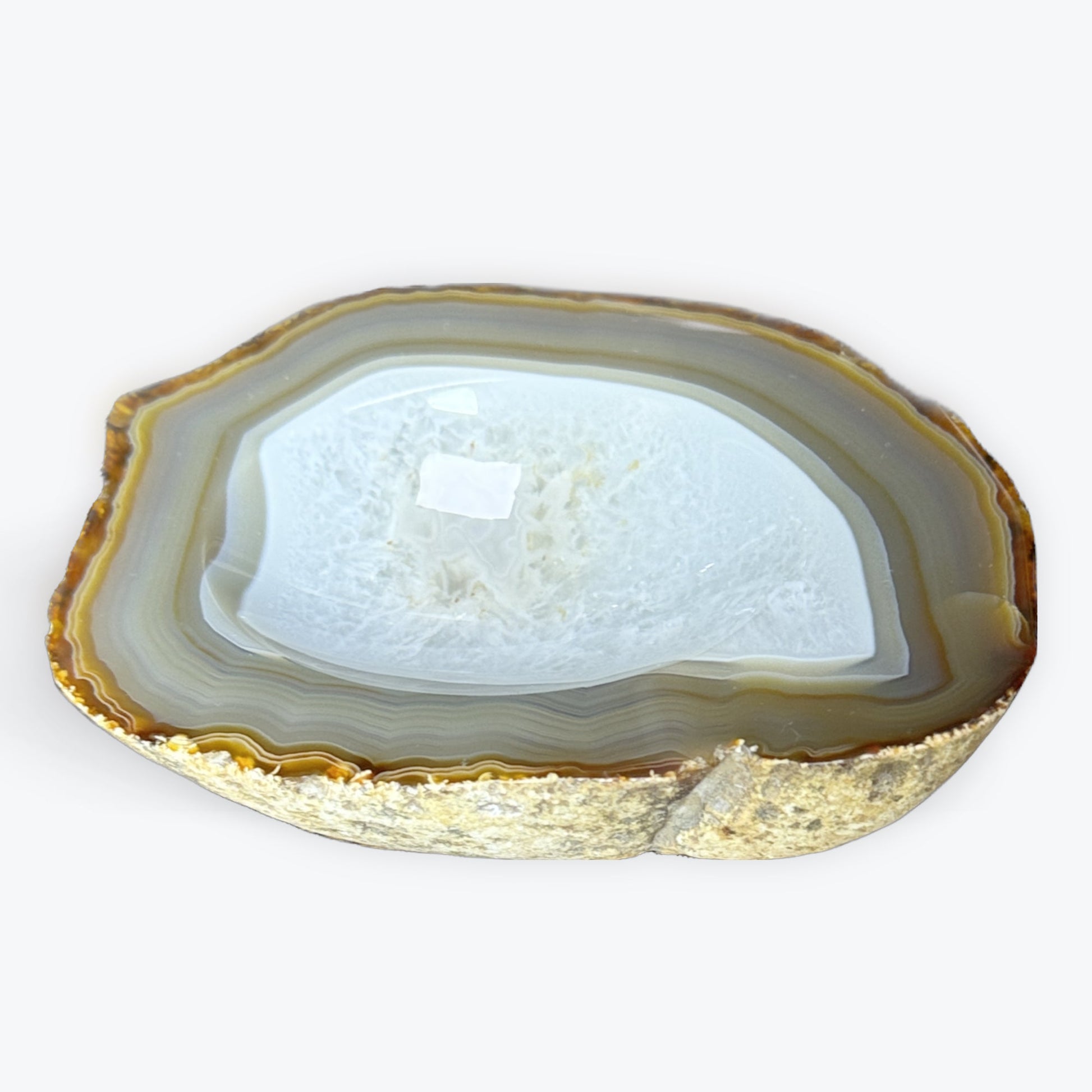 Cendrier en Agate naturel