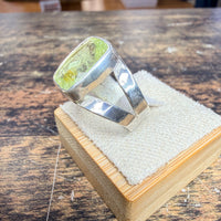 Bague Beryl vert taille cousin