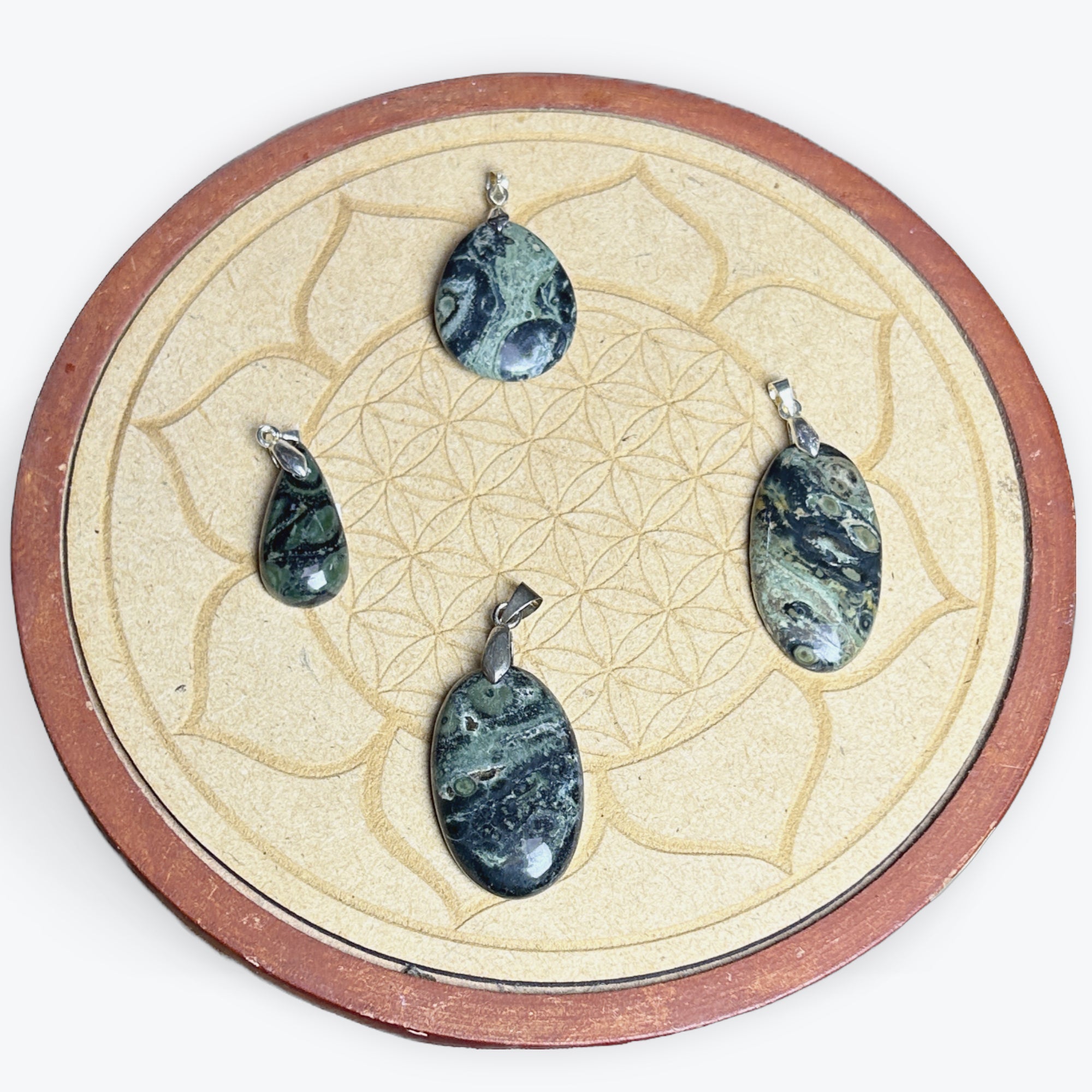 Pendentif Jaspe Kambaba