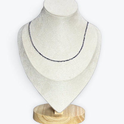 Collier Saphir Facetté – photo 4