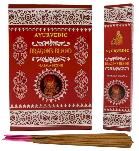 Encens Ayurvedic Sang de Dragon 12x15g