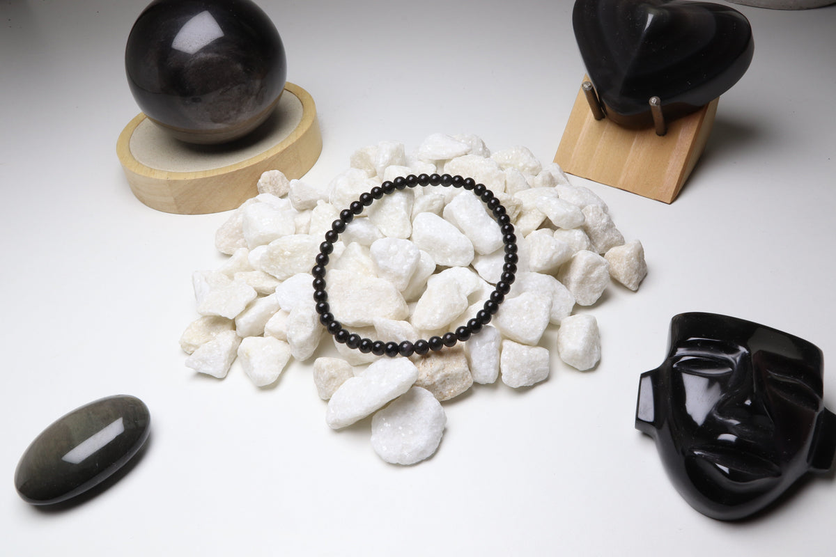 Bracelet Obsidienne Œil Céleste