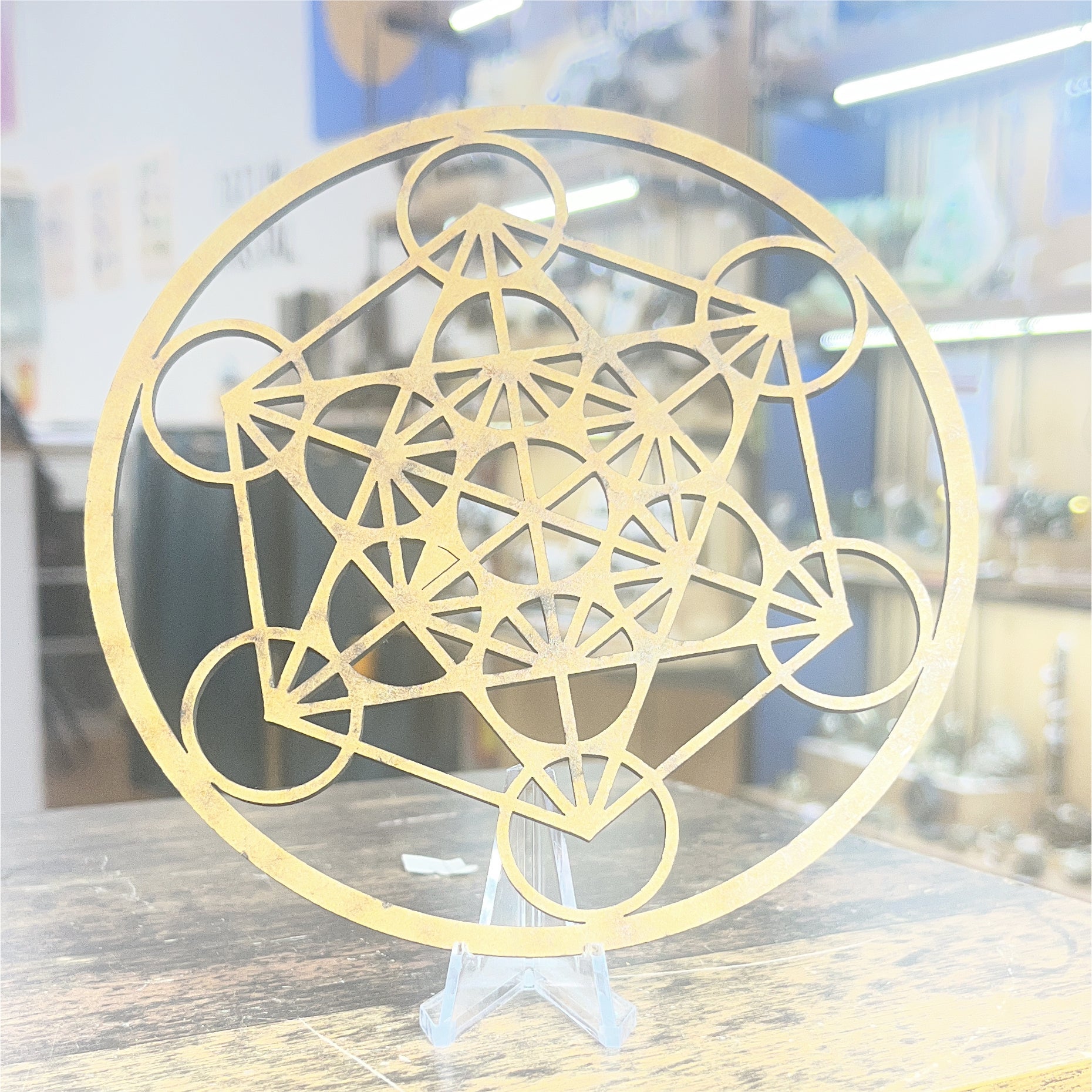Metratron 14 cm en bois