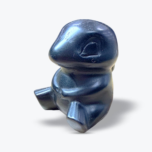 Figurine Salamèche (Charmander) en Pierre Naturelle – 3,5 x 3 cm – environ 30 g