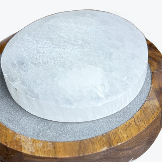 Petite Plaque En Selenite