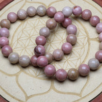 Bracelet Rhodonite détail
