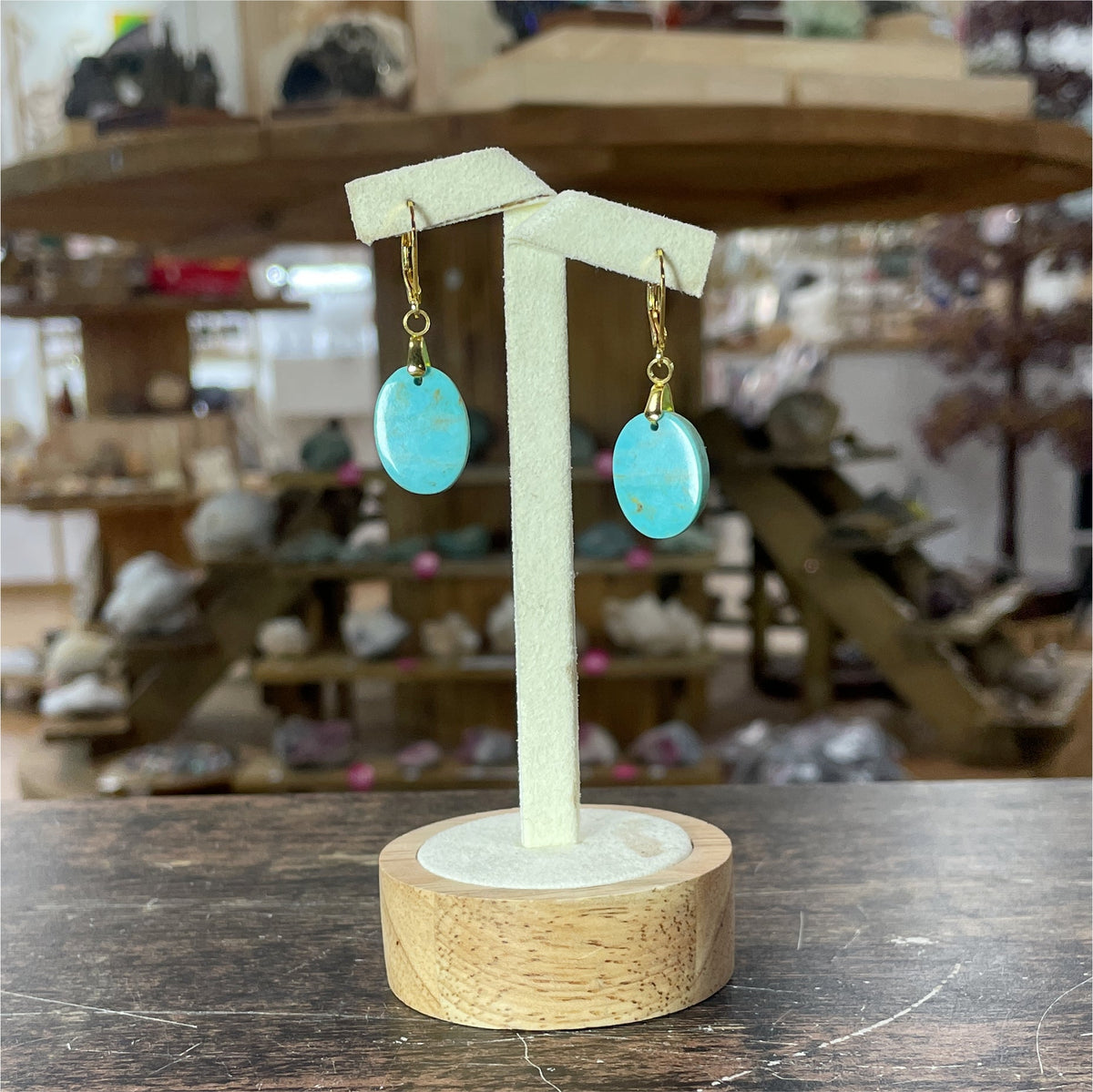 Boucle d'oreilles Turquoise