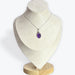 pendentif améthyste petit cabochon