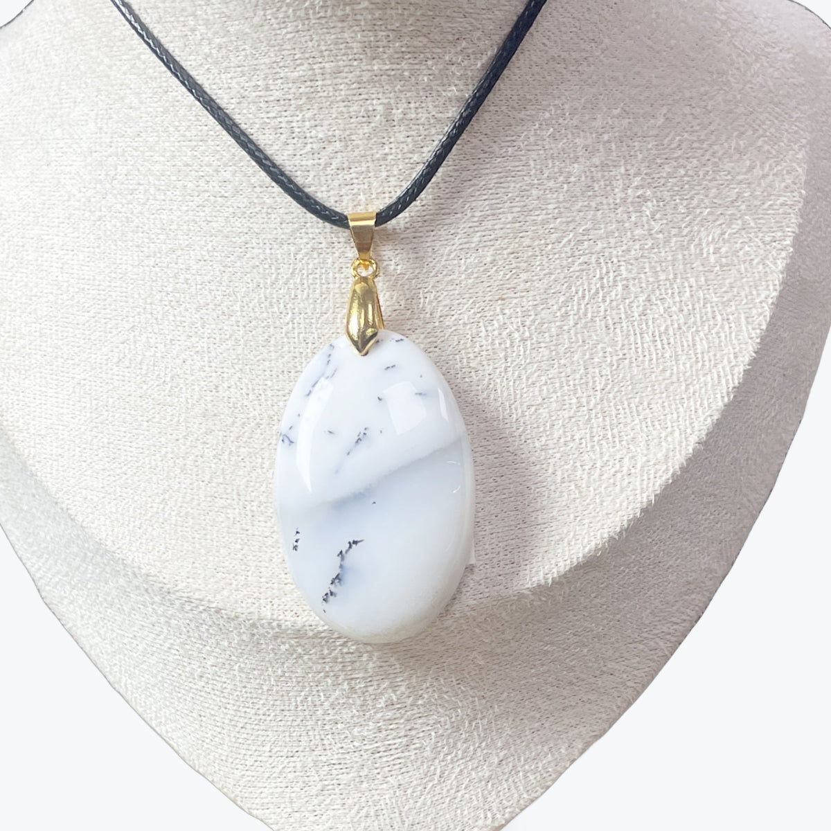 Pendentif Opale Merlinite — 2 à 4,2 cm