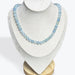 Collier Calcite bleu 8 mm