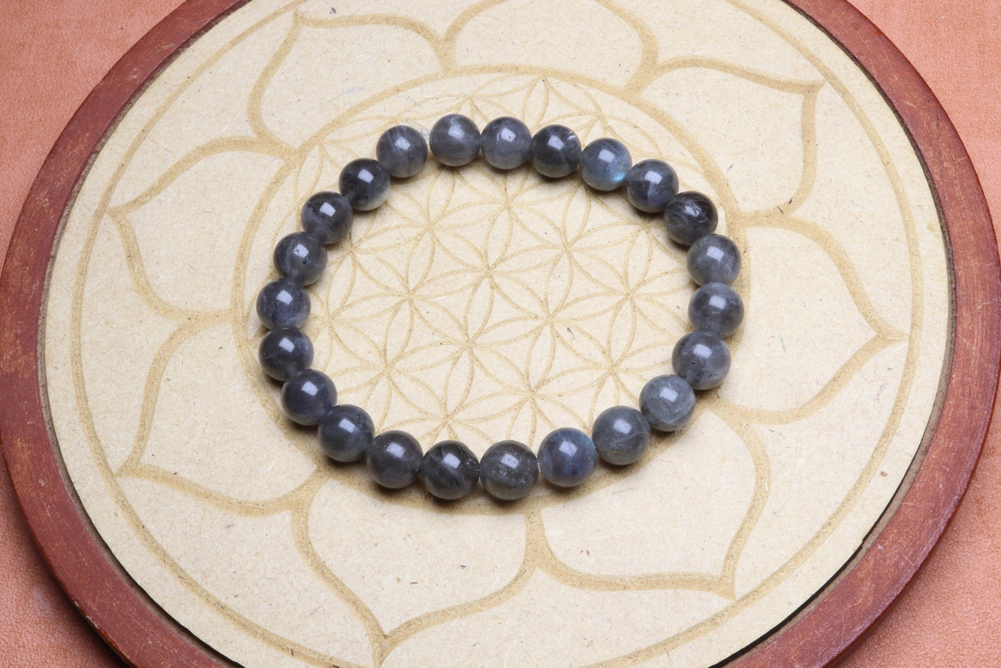 Bracelet Protection en Labradorite - Protection et Intuition 6mm