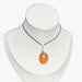 Pendentif cornaline ovale