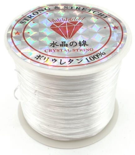 Bobine Elastique Transparent Haute Résistance 50m