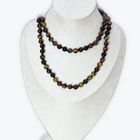 Long Collier Oeil Triple