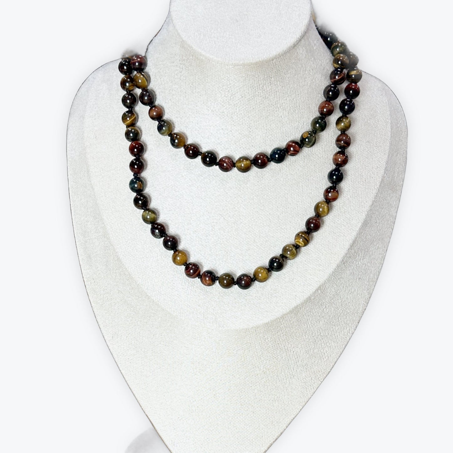 Long Collier Oeil Triple