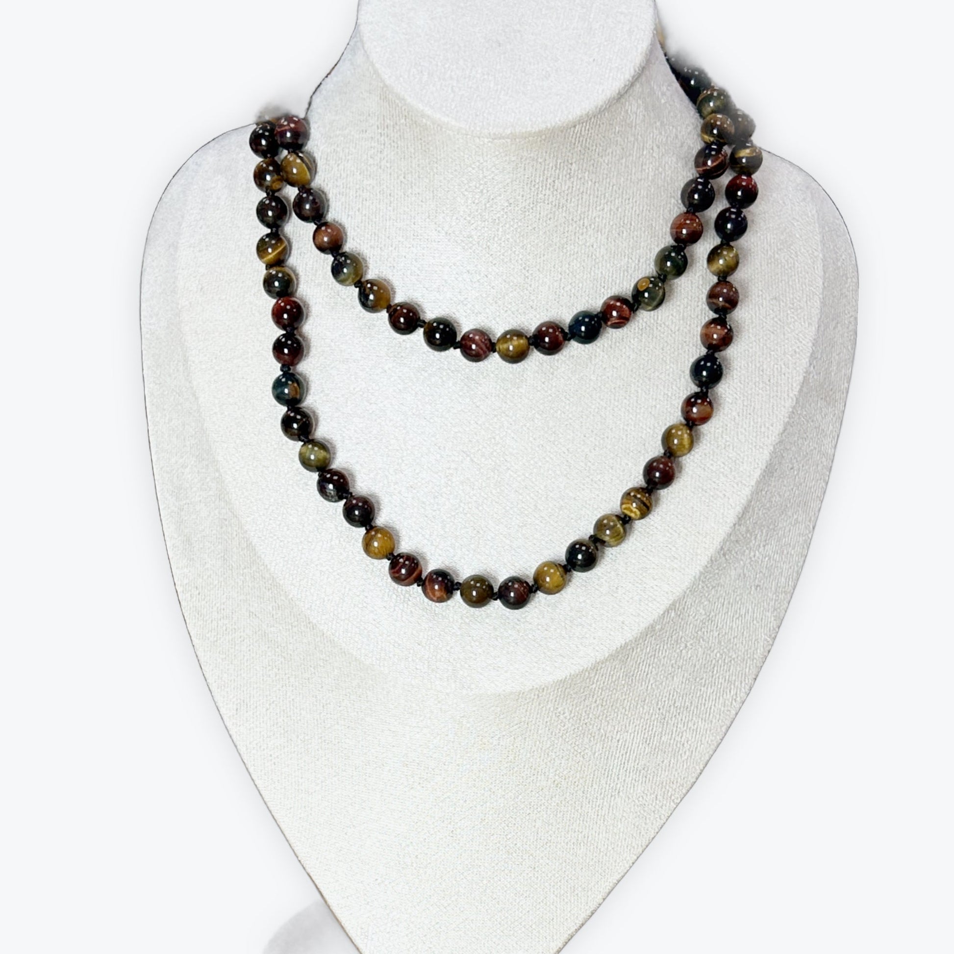 Long Collier Oeil Triple