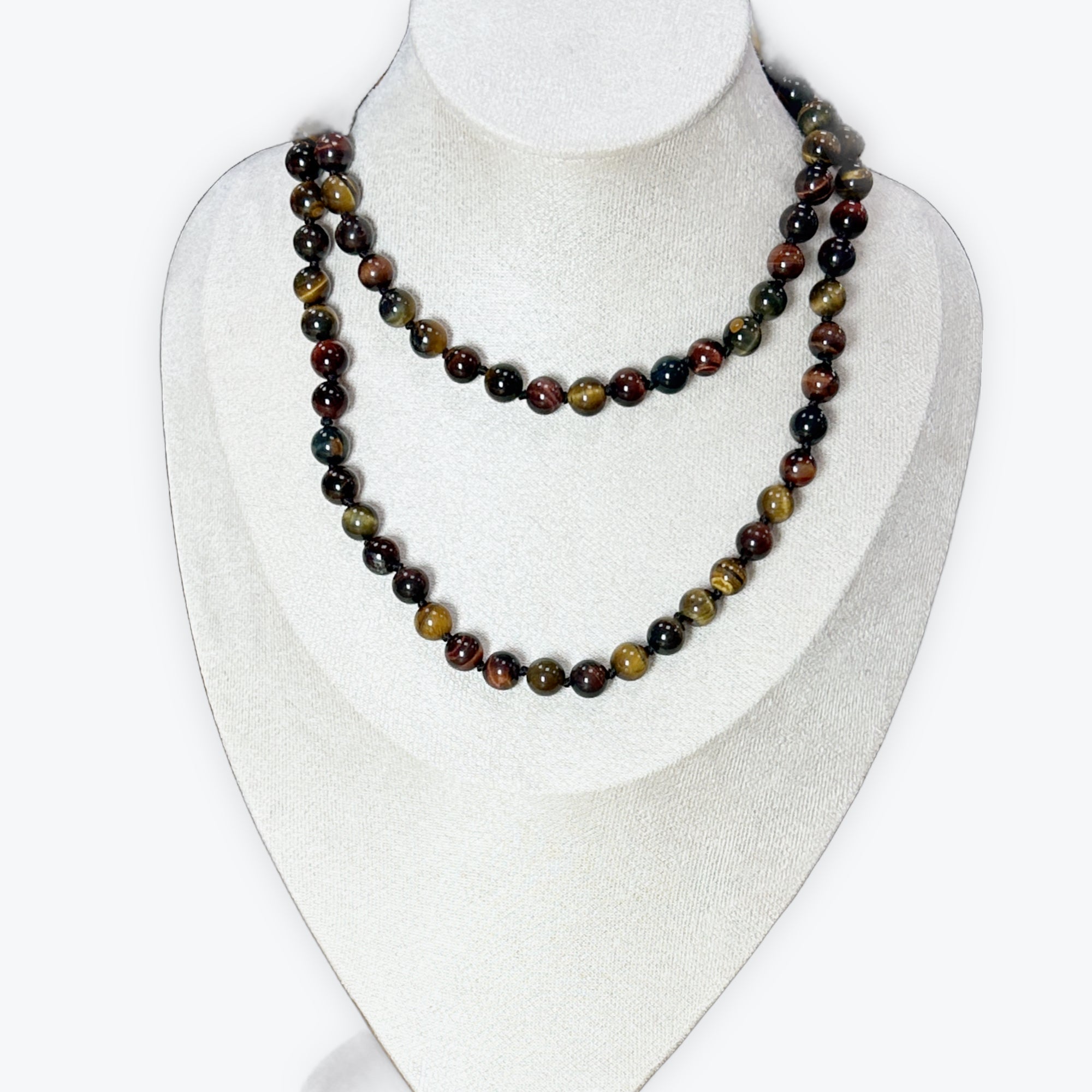 Long Collier Oeil Triple