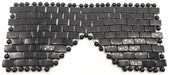 Masque de Méditation Yeux Obsidienne Noire