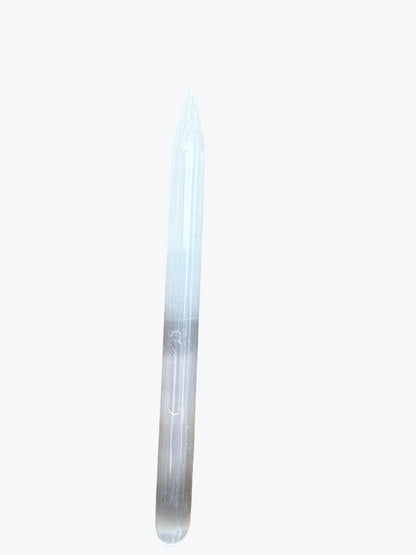 Bâton massage très fin | Selenite Naturel du Maroc, Petit, Moyen