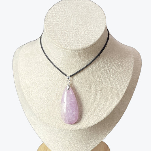 Pendentif Kunzite goutte