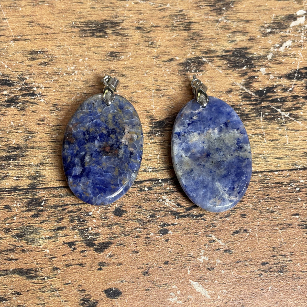 Pendentif Dumortierite Ovale