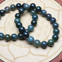 Bracelet Agate Mousse 10 mm
