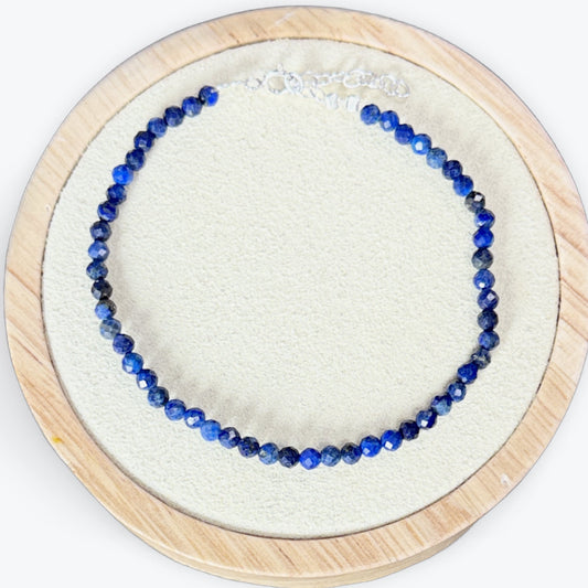 Bracelet Lapis Lazuli Facetté - 2