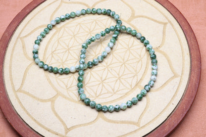 Bracelet Agate Mousse 4 mm